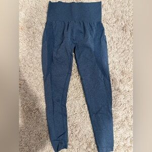 Blue Athletic Leggings